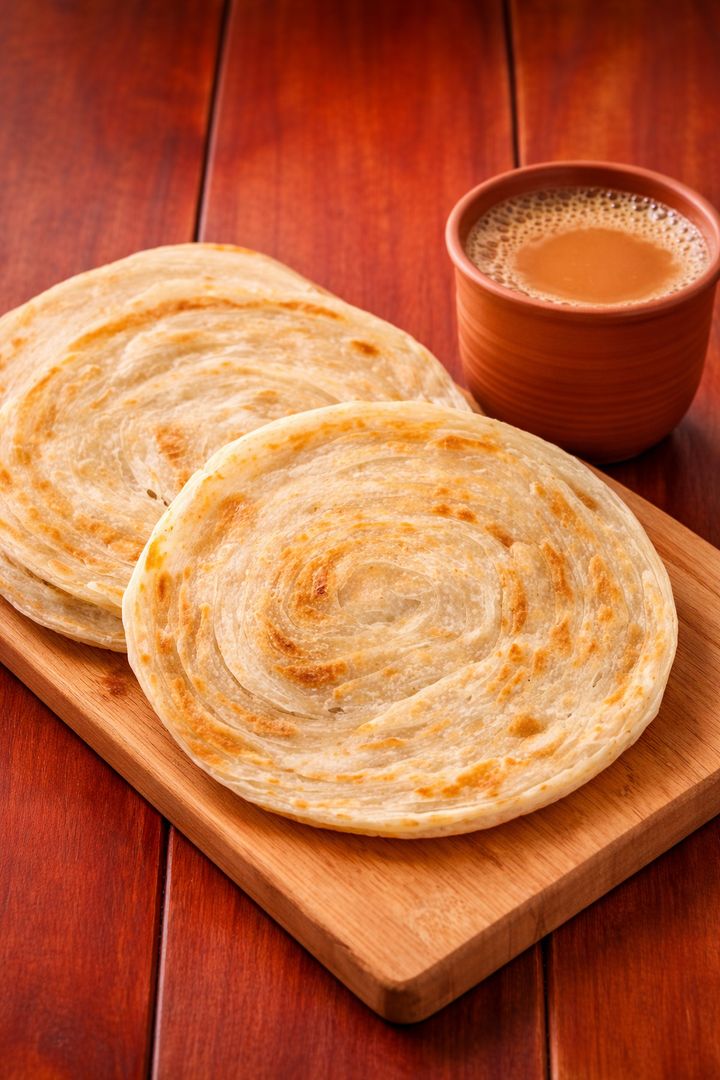 Chai with Parathas